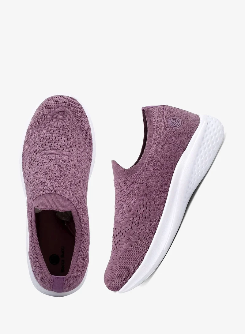 Bacca Bucci Purple WALKER Slip-On Walking Breathable Mesh Sports Shoes for Women | Best Price UAE